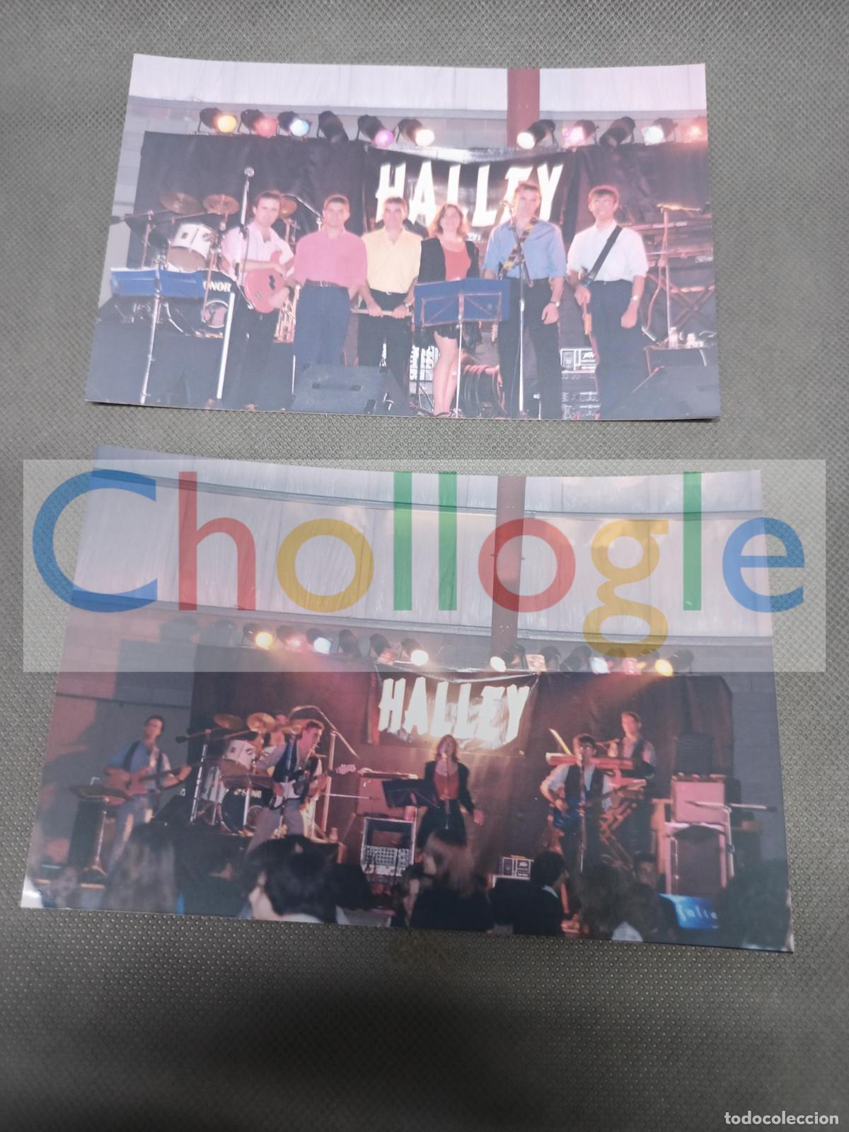 Coleccionismo: fotografias grupo Halley musica ball baile