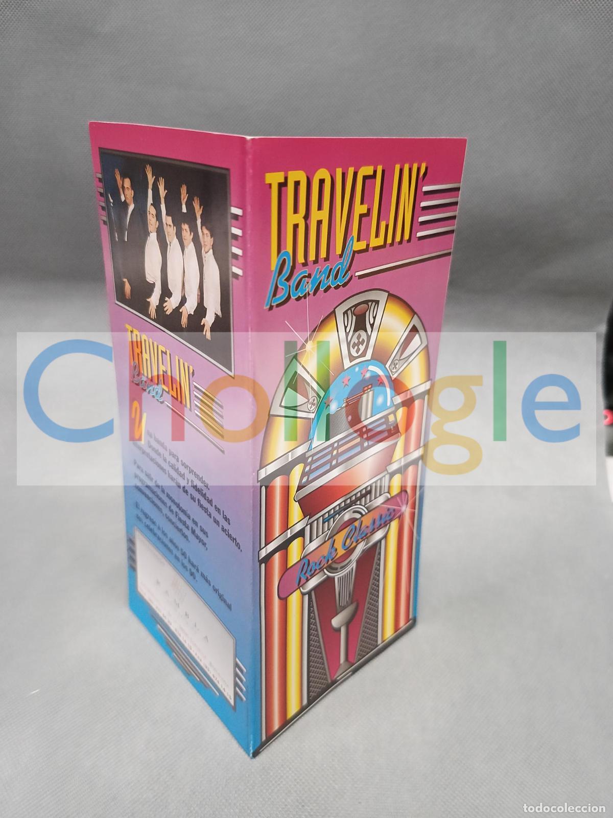Coleccionismo: Travelin band diptico TROQUELADO rock musica