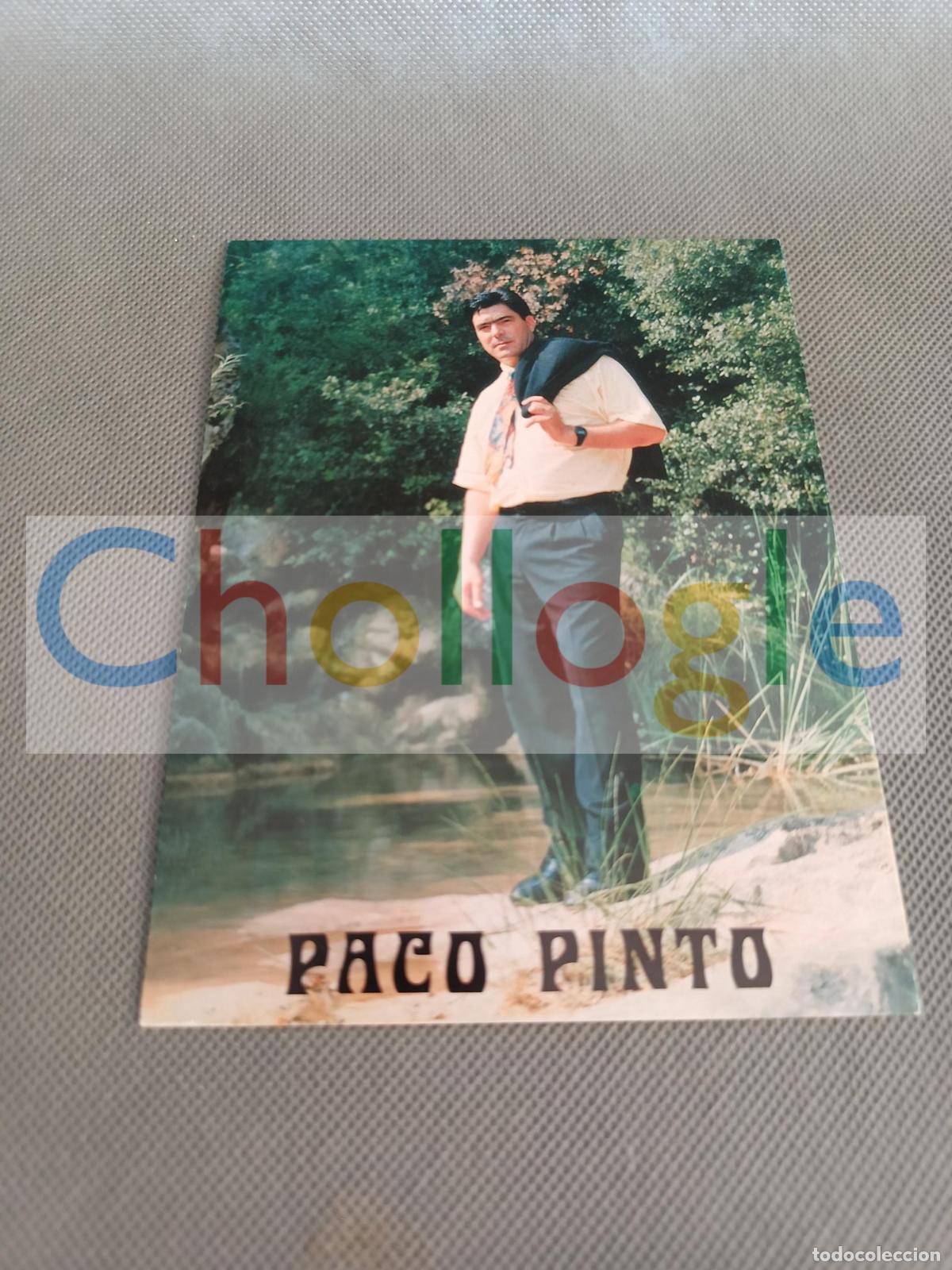 Coleccionismo: postal paco pinto