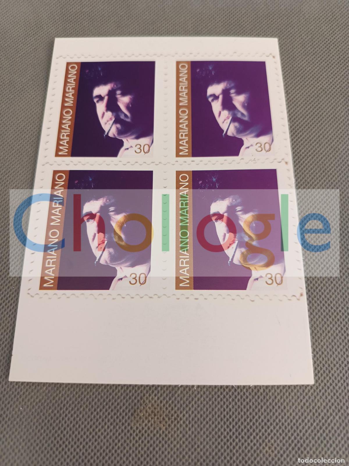 Coleccionismo: Mariano Mariano postal La forma D