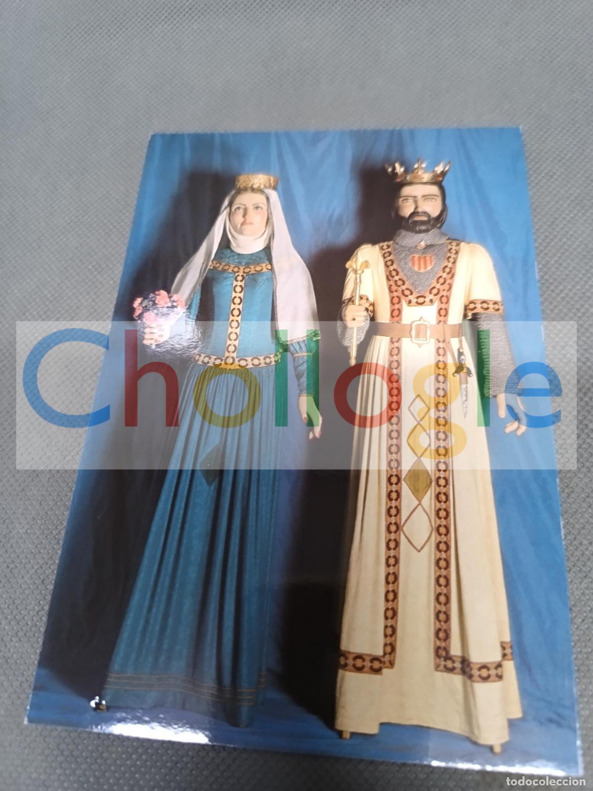 Coleccionismo: Gegants de les corts de barcelona postal folklore pasacalles cervavila