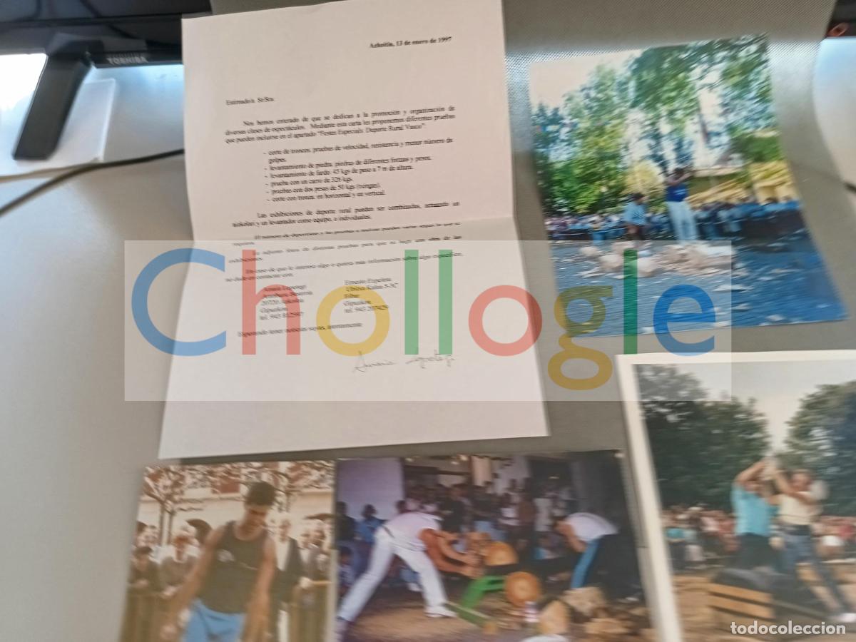 Coleccionismo: documentaci&oacute;n Deporte Rural Vasco