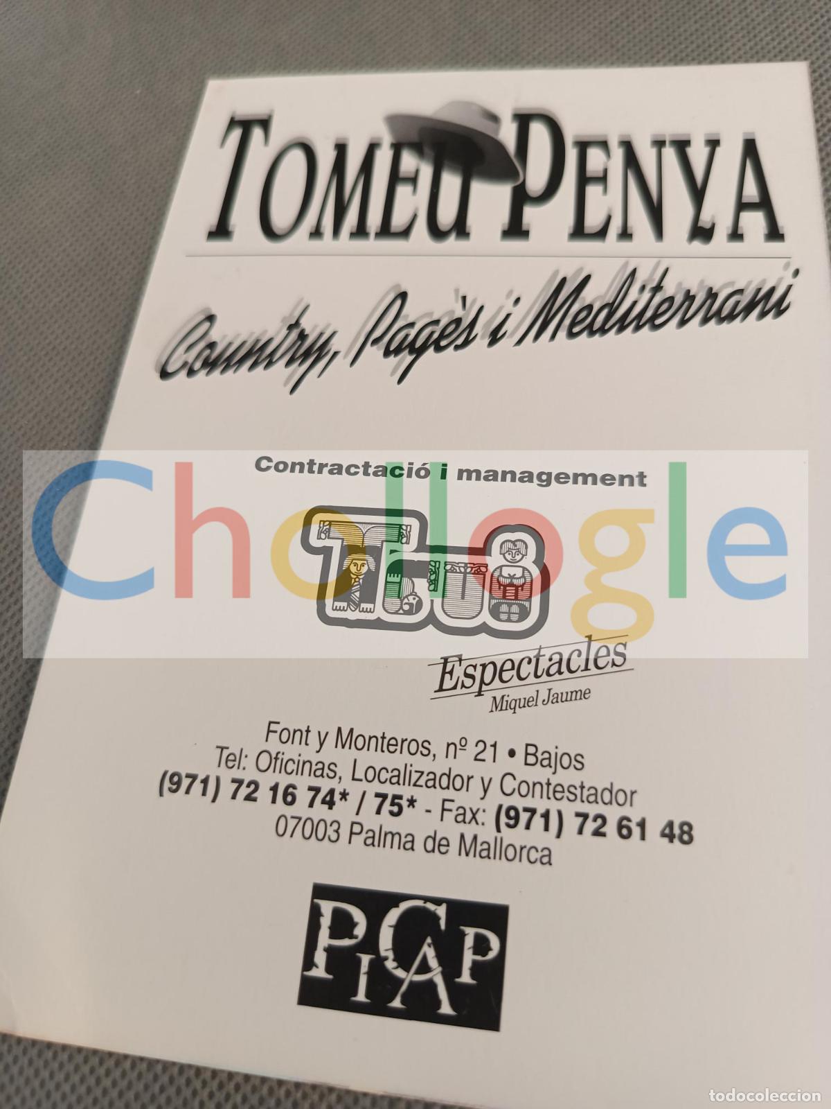 Coleccionismo: postal Tomeu Penya - Foto 2