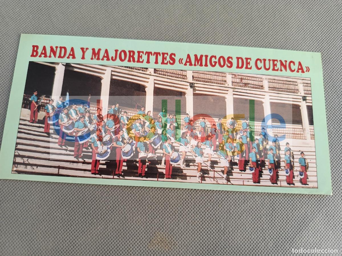 Coleccionismo: Banda Majorettes amigos de Cuenca triptico