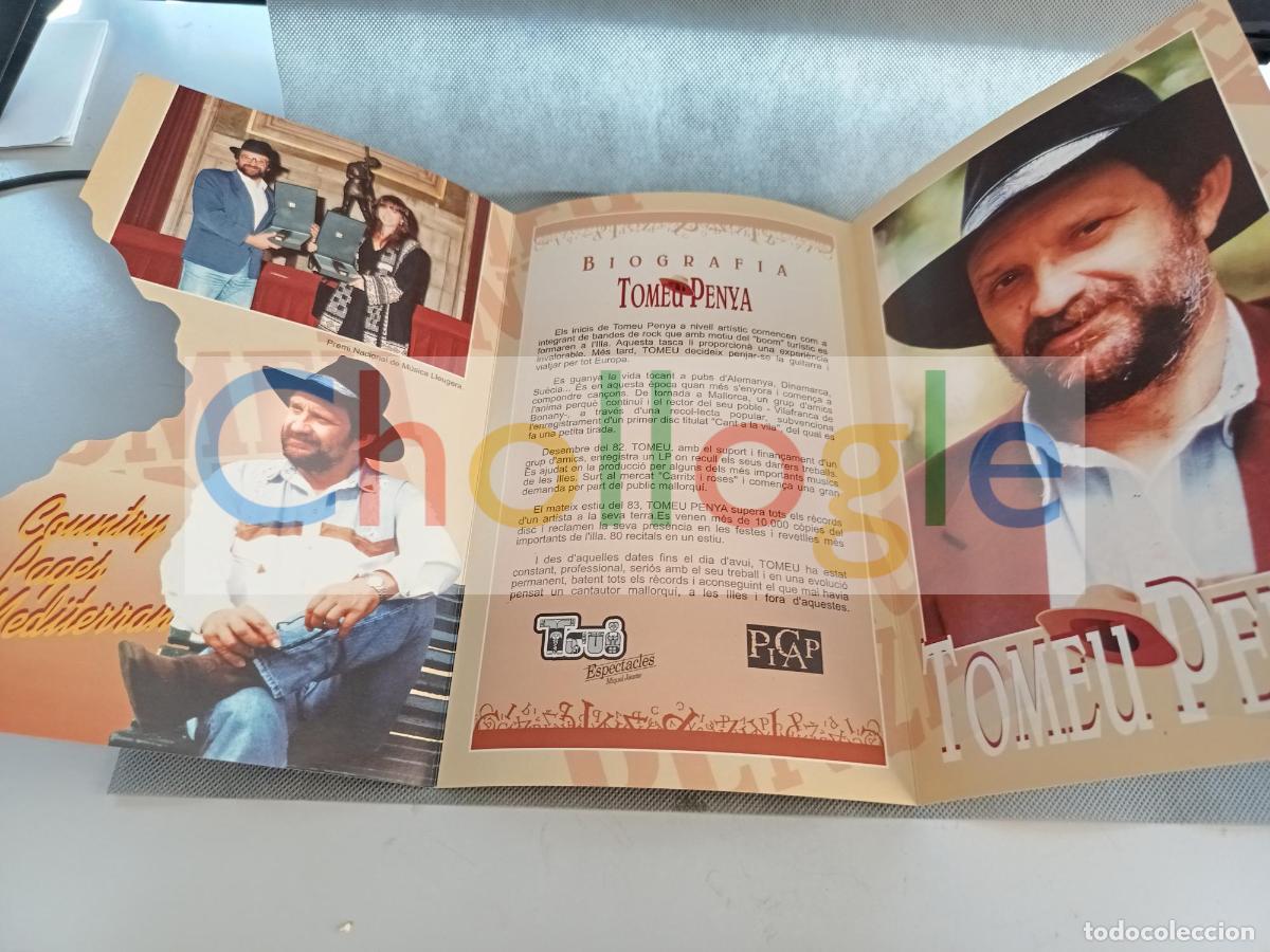 Coleccionismo: Tomeu Penya Triptico Trquelado - Foto 2