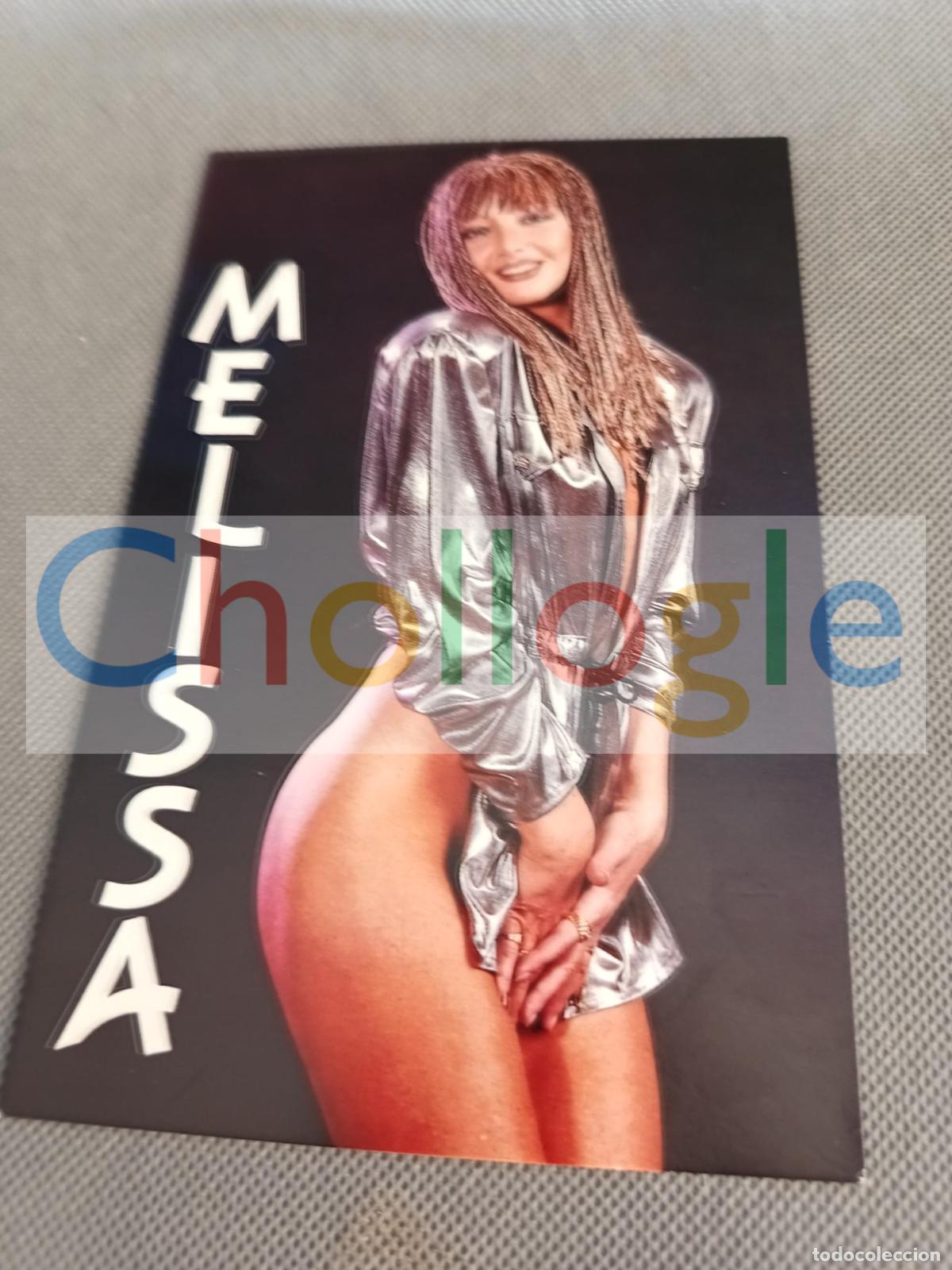 Coleccionismo: postal vedette Melissa