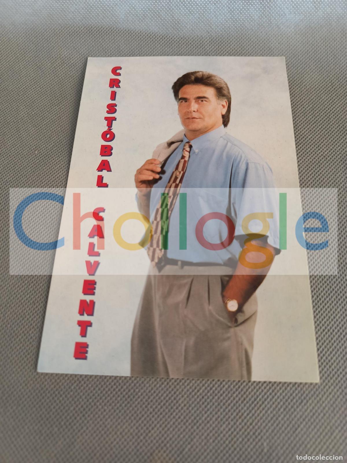 Coleccionismo: postal Cristobal calvente ser radio Honachos copla