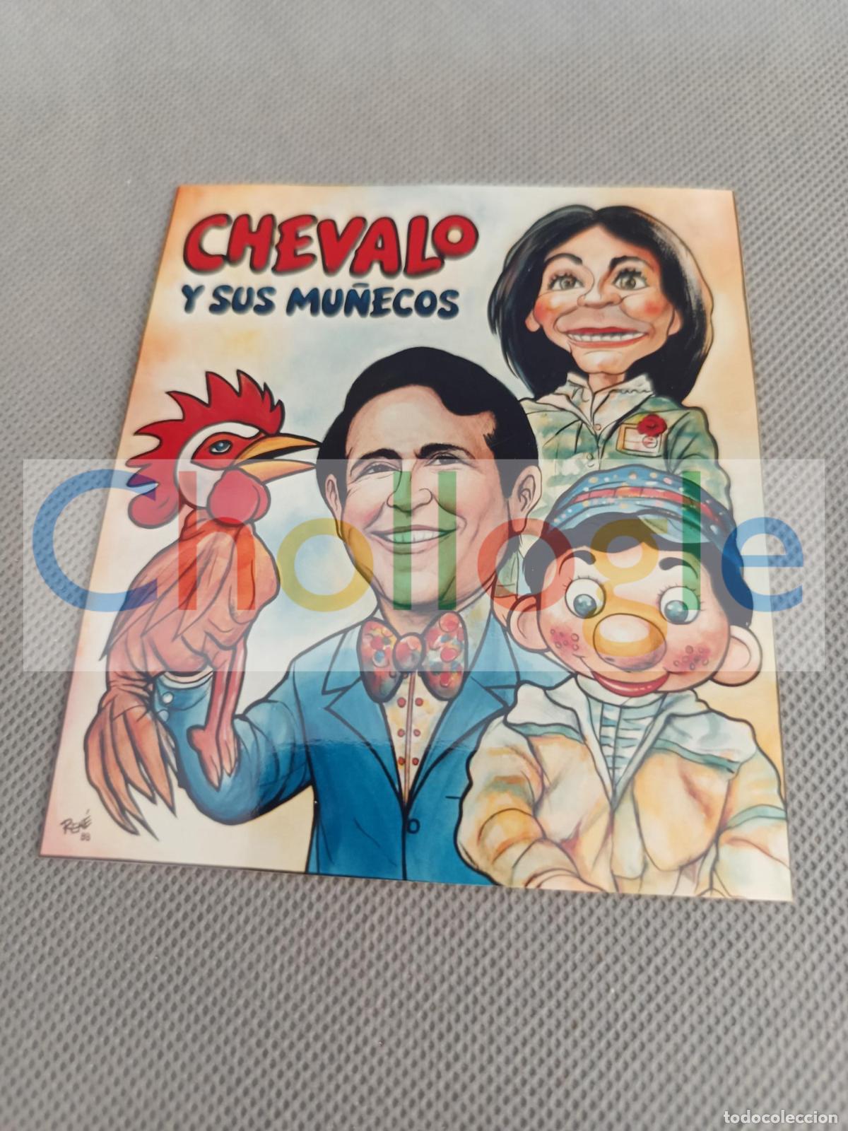 Coleccionismo: Publicidad Chevalo y sus mu&ntilde;ecos Ventriloquo