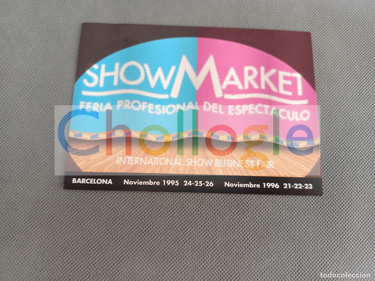Coleccionismo: Show market feria profesional del espectaculo postal
