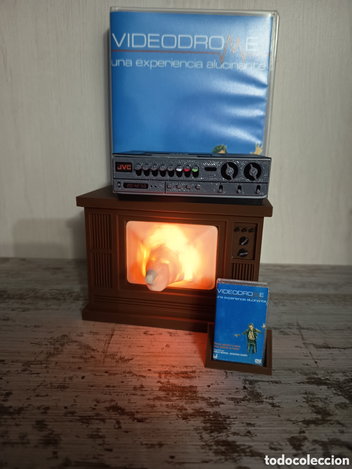 Coleccionismo: Videodrome VHS miniatura figura