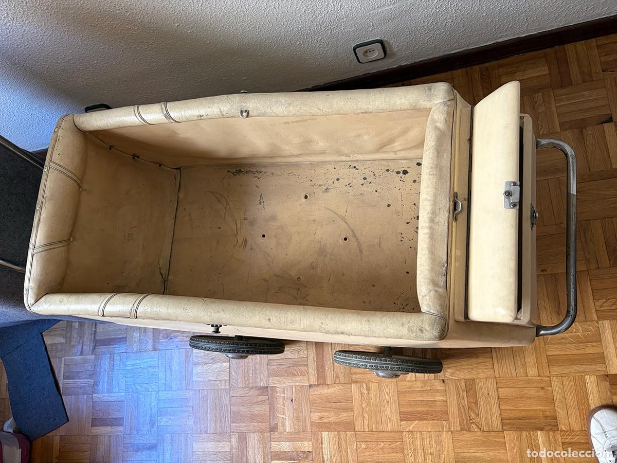 Coleccionismo: Carrito de paseo de beb&eacute; antiguo - Foto 6
