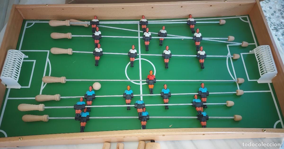 Coleccionismo: ANTIGUO FUTBOLIN, 90 POR 50CM