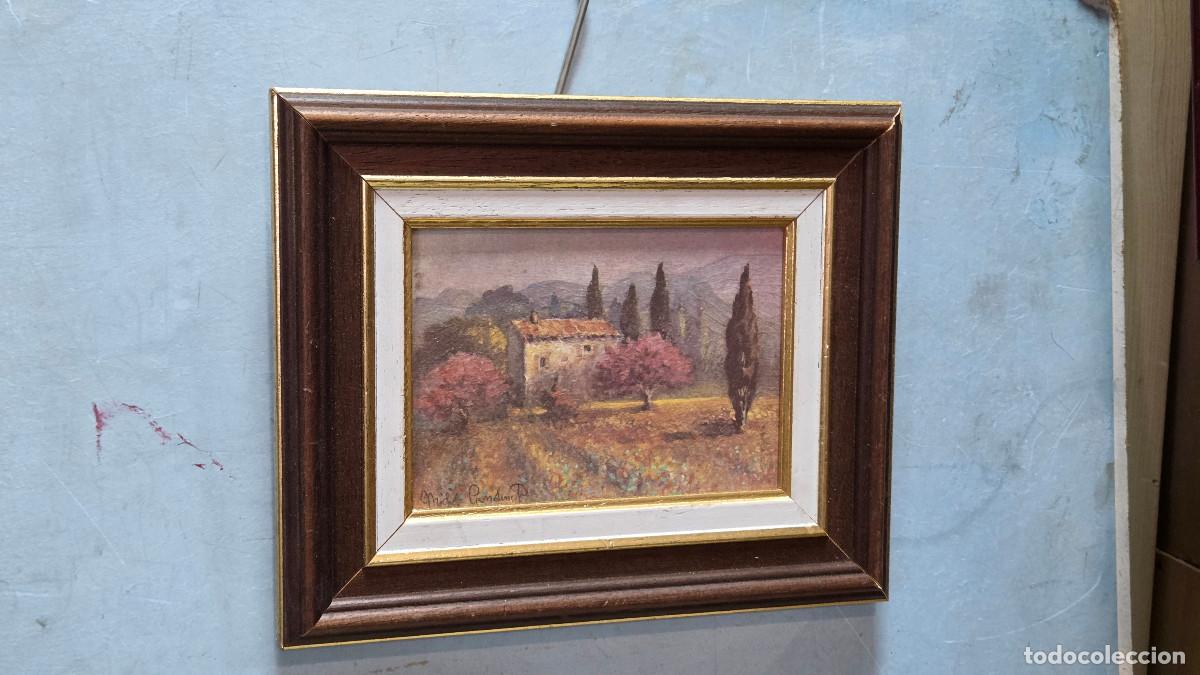 Coleccionismo: cuadfro con lamina avintage