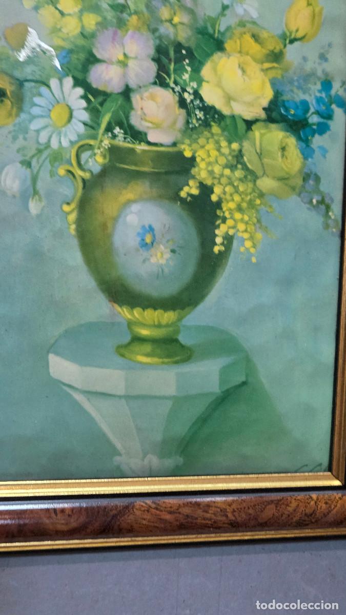 Coleccionismo: cuadro con laminas de flores - Foto 4