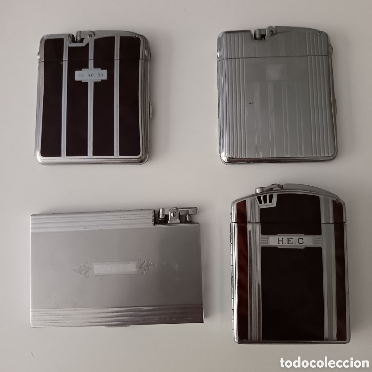 Coleccionismo: Ronson porta cigarrillos con mechero - Foto 2
