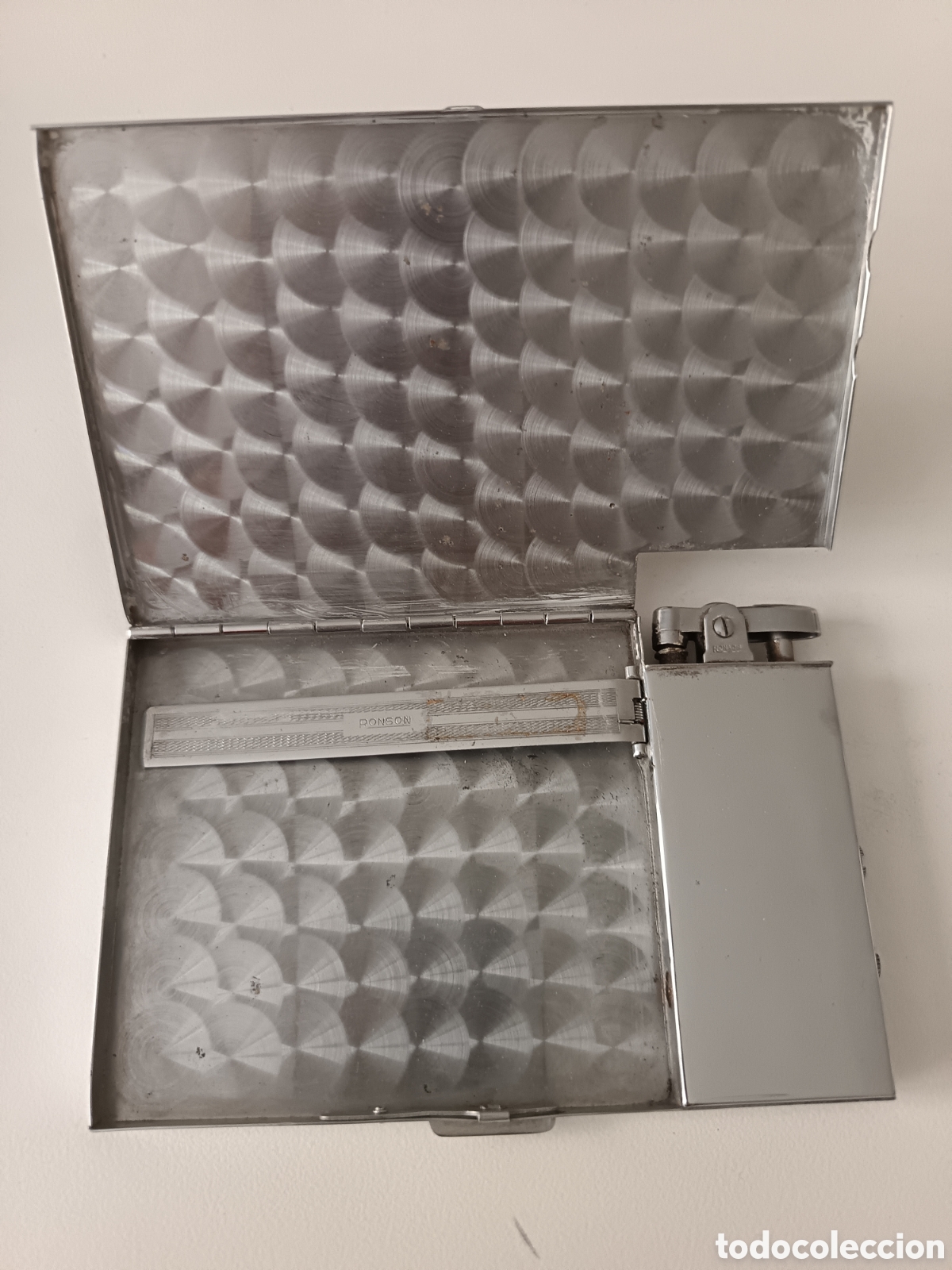Coleccionismo: Ronson porta cigarrillos con mechero - Foto 4