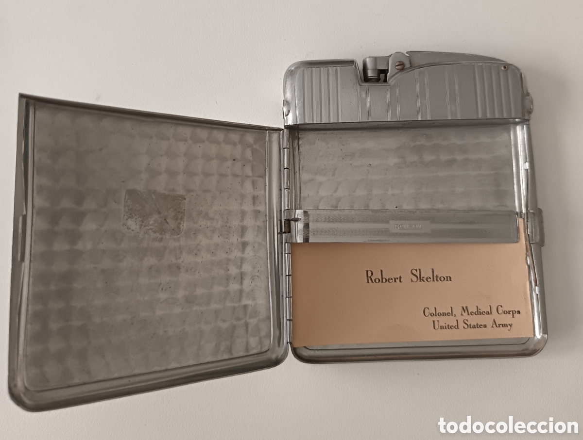 Coleccionismo: Ronson porta cigarrillos con mechero - Foto 6
