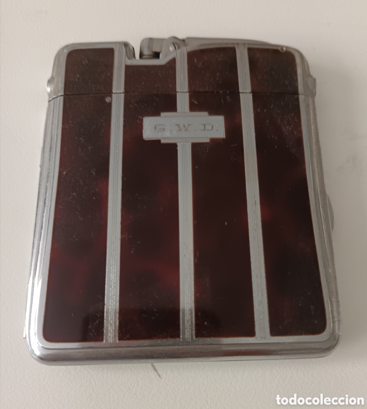 Coleccionismo: Ronson porta cigarrillos con mechero - Foto 10