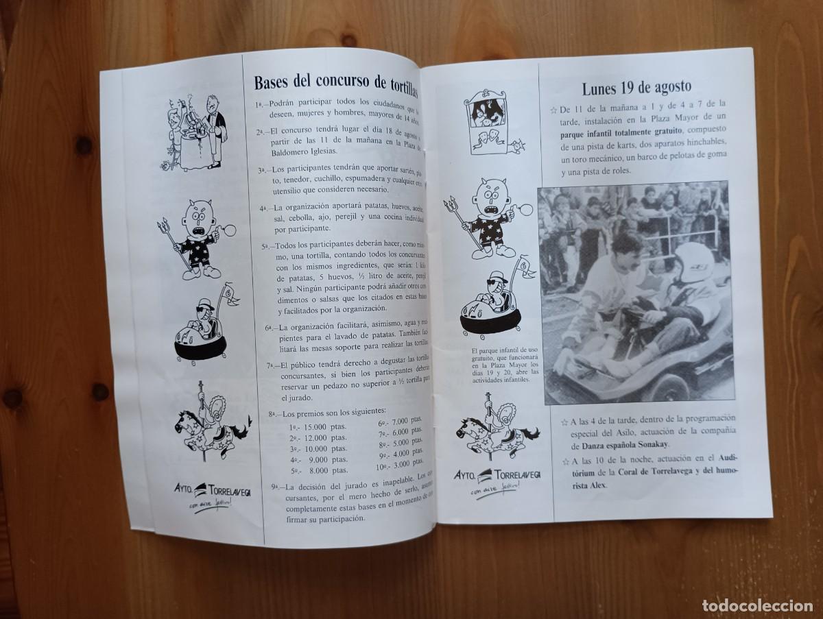 Coleccionismo: PROGRAMA FIESTAS DE LA VIRGEN GRANDE TORRELAVEGA 1991 - Foto 2