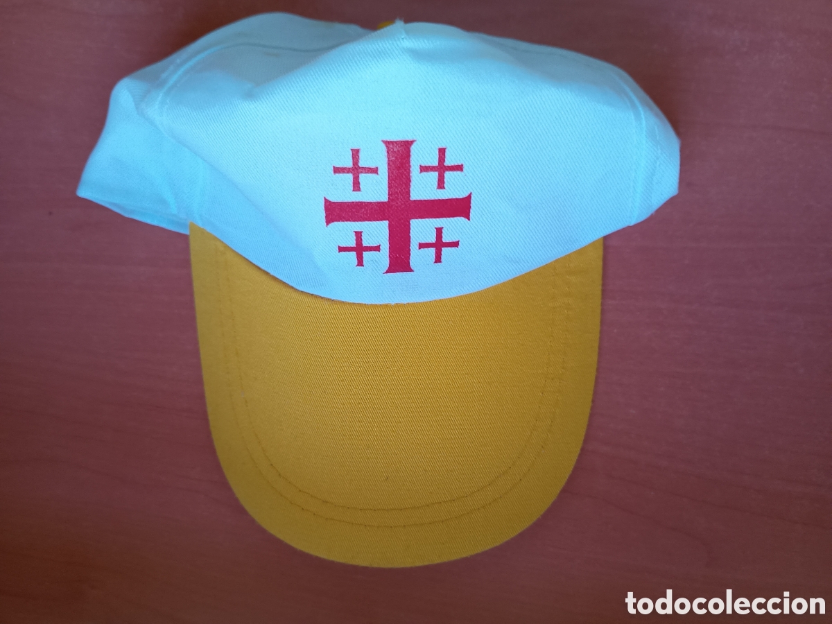 Coleccionismo: Gorra peregrinaci&oacute;n a Tierra Santa