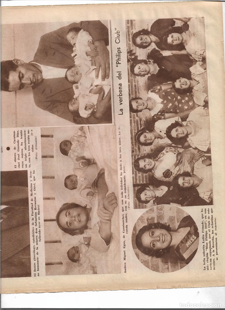 Coleccionismo: A&Ntilde;O 1933 RECORTE PRENSA LA VERBENA DEL PHILIPS CLUB LOLITA PEINADO MISS PHILIPS