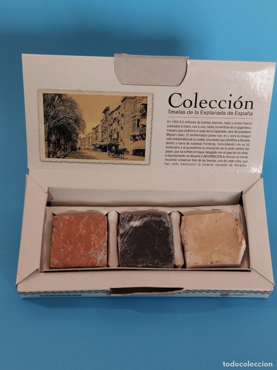 Coleccionismo: Colecci&oacute;n de teselas originales Explanada Espa&ntilde;a Alicante