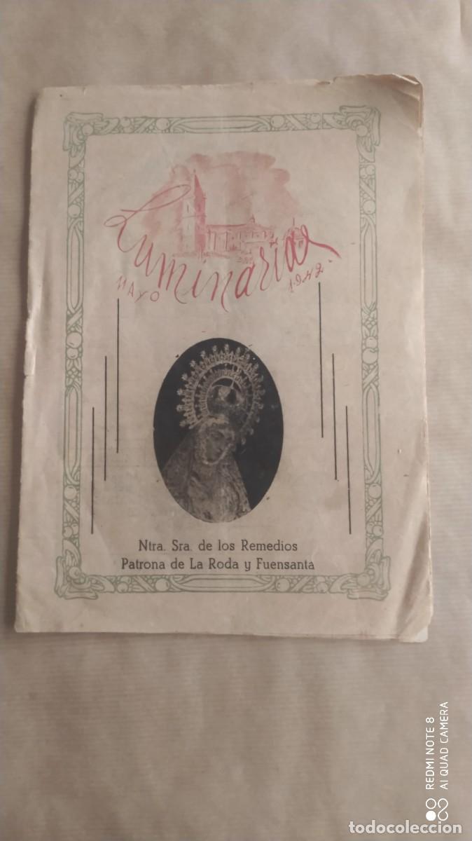 Coleccionismo: LA RODA ALBACETE PROGRAMA LUMINARIAS 1942