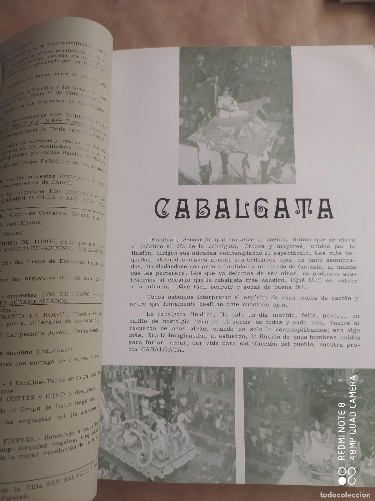Coleccionismo: LA RODA ALBACETE PROGRAMA FIESTAS DE 1974 - Foto 5