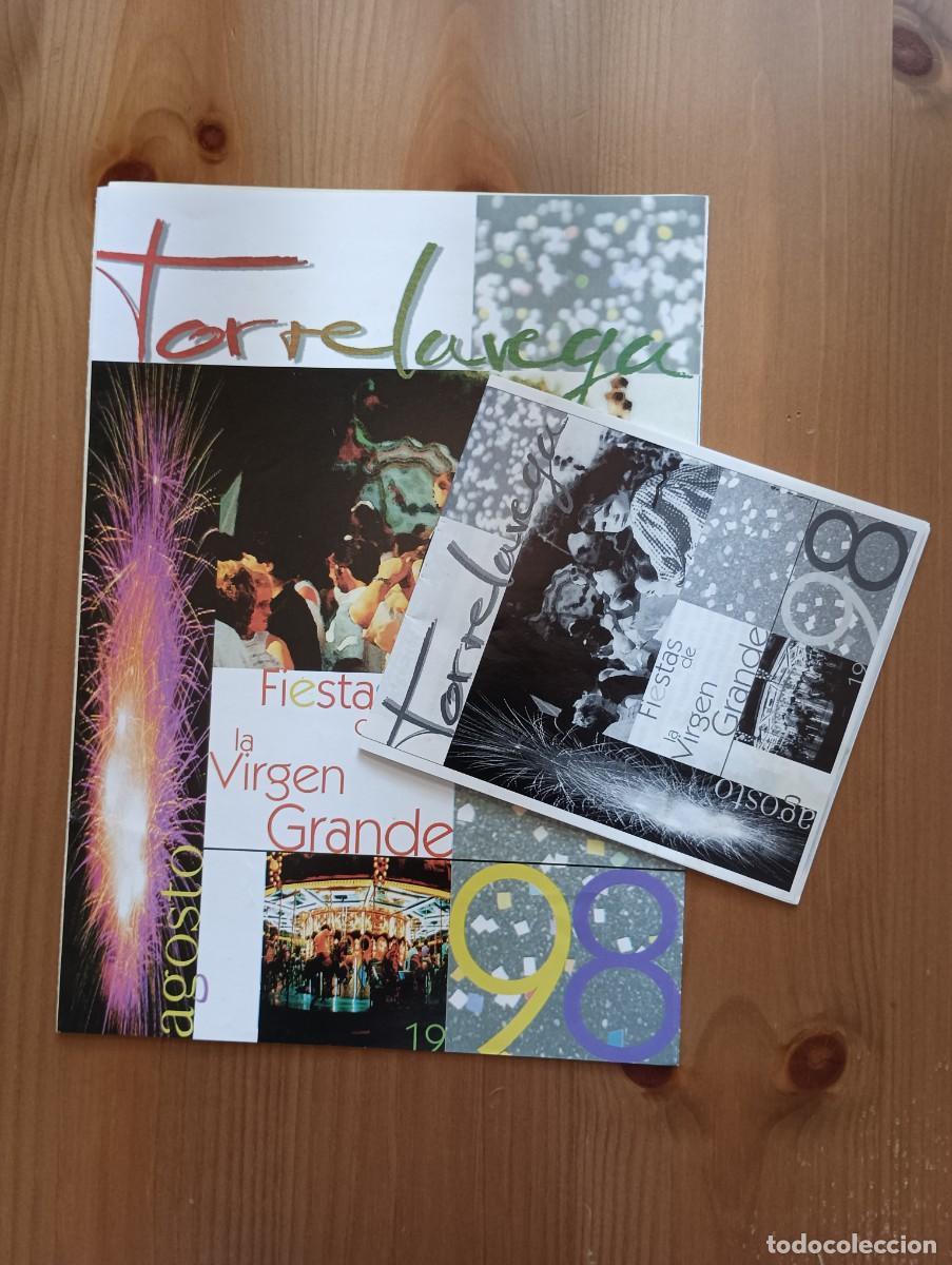 Coleccionismo: PROGRAMA FIESTAS DE LA VIRGEN GRANDE TORRELAVEGA 1998