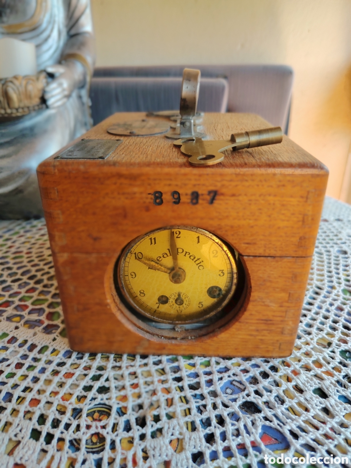 Coleccionismo: ANTIGUO RELOJ CONTROL PALOMAS MENSAJERAS