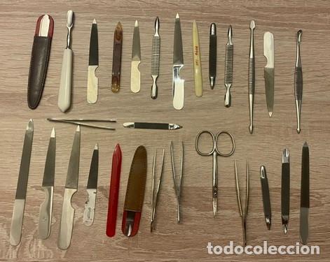 Coleccionismo: LOTE DE 28 ART&Iacute;CULOS DE MANICURA, PEDICURA Y CUIDADO PERSONAL - PRESTIGIOSA MARCA ALEMANA PFEILRING
