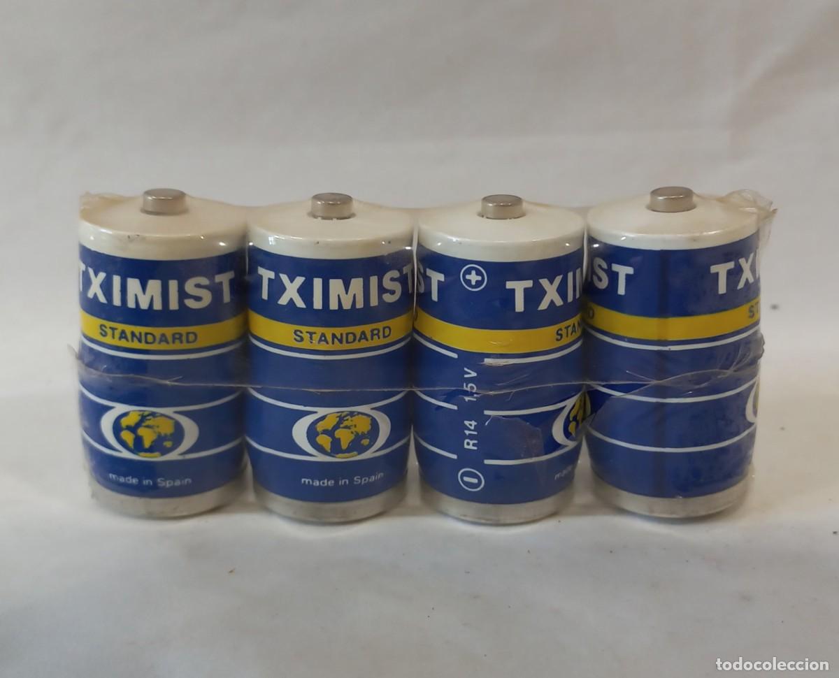 Coleccionismo: PAQUETE SIN USO DE PILAS TXIMIST - R14