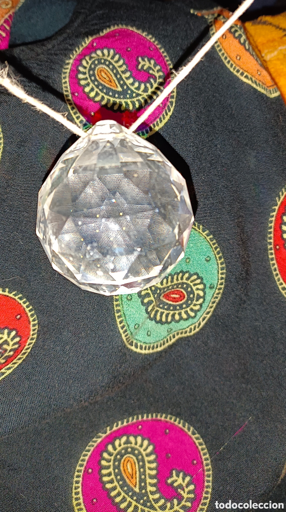 Coleccionismo: Bola de cristal para colgar - Foto 2