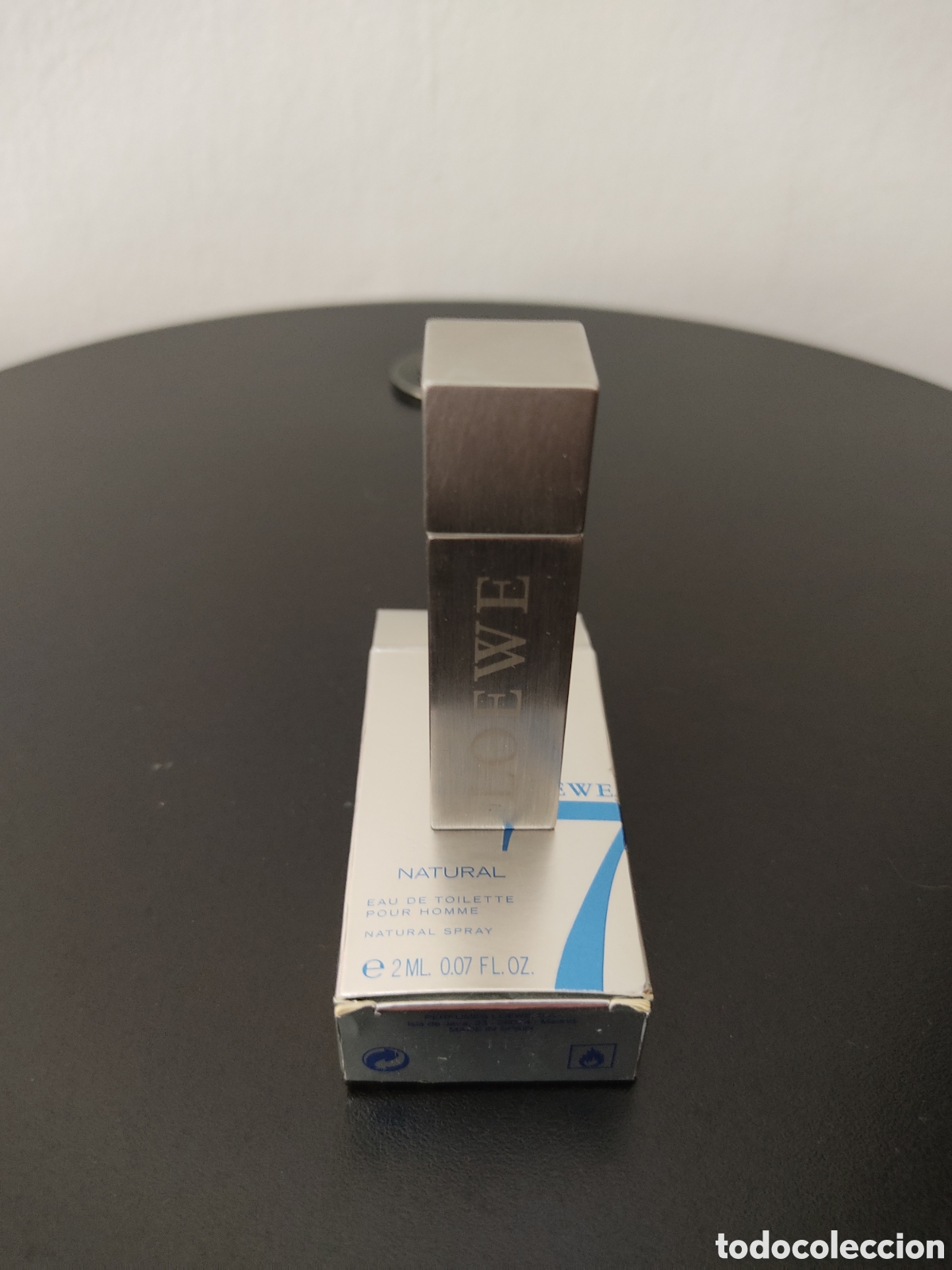 Coleccionismo: Miniatura Envase Dosificador de Perfume Vac&iacute;o+ Caja Loewe 7