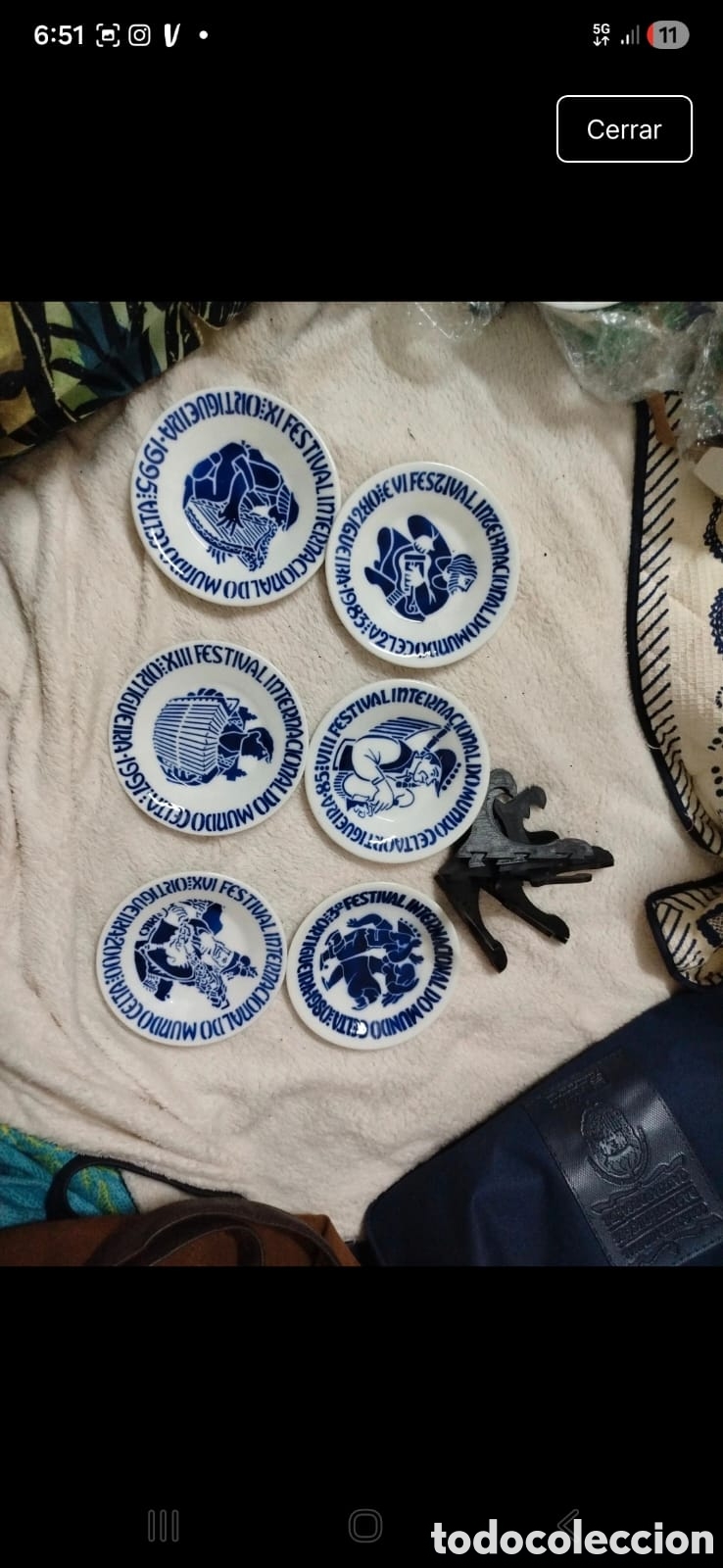 Coleccionismo: Sargadelos platos de Galicia