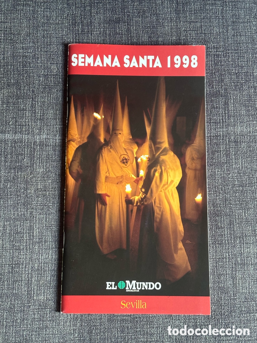Coleccionismo: Guia Programa Semana Santa Sevilla 1998 El Mundo Planos Itinerarios Coleccion