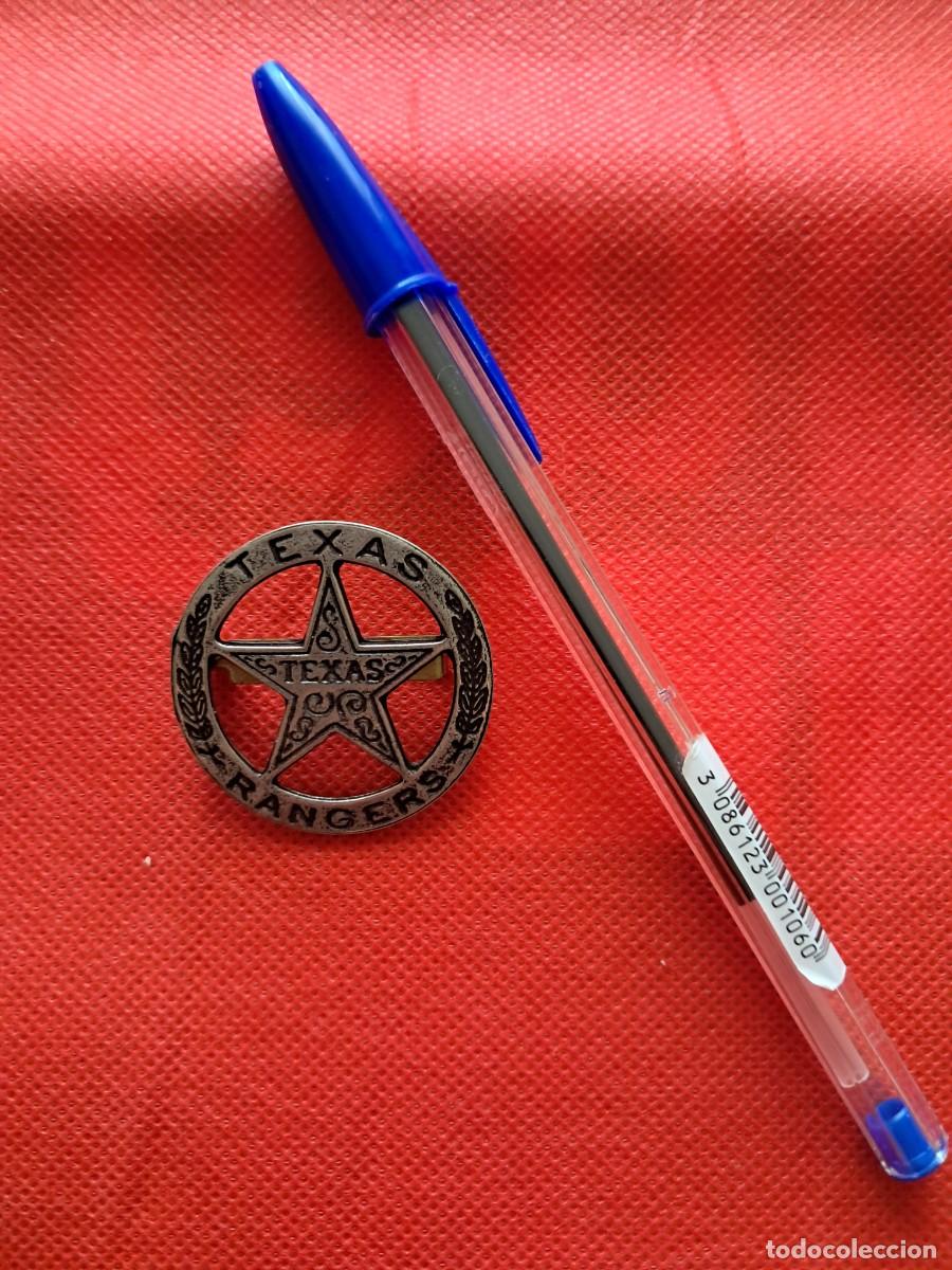 Coleccionismo: ANTIGUA INSIGNIA TEXAS RANGERS &ndash; PLACA ESTRELLA WESTERN &ndash; DECORACI&Oacute;N AMERICANA