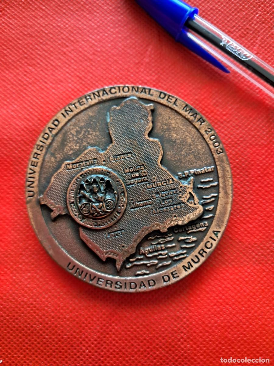 Coleccionismo: MEDALLA UNIVERSIDAD INTERNACIONAL DEL MAR 2003 &ndash; UNIVERSIDAD DE MURCIA &ndash; MURCIA