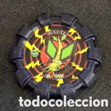 Coleccionismo: 64 VIBRAVA Tazo boinx pokemon