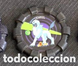 Coleccionismo: 5 ABSOL Tazo boinx pokemon