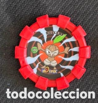 Coleccionismo: 77 NUZLEAF Tazo boinx pokemon