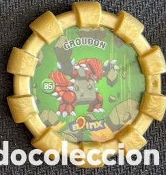 Coleccionismo: 85 GROUDON Tazo boinx pokemon
