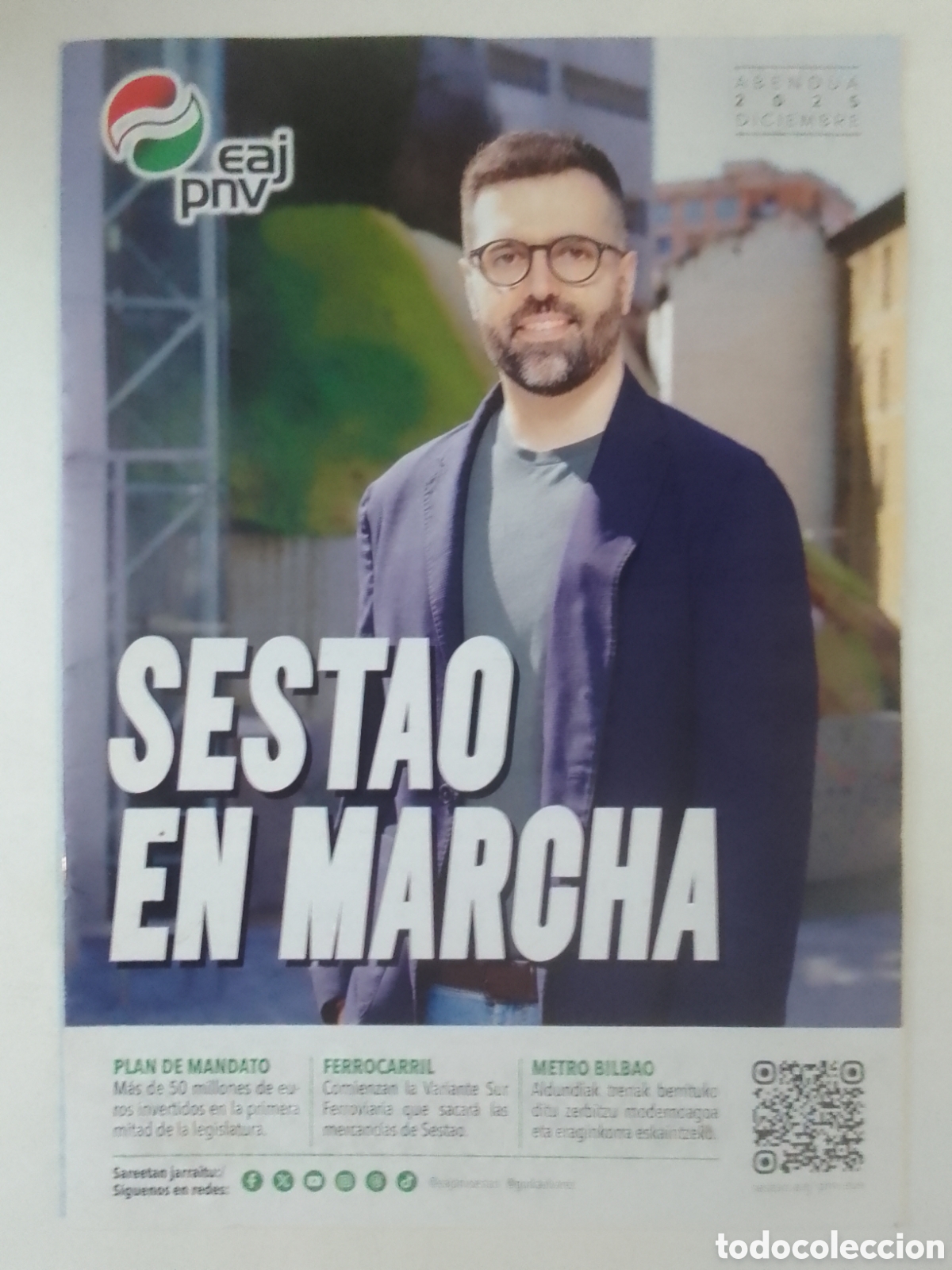 Coleccionismo: Propaganda eaj pnv 2025.