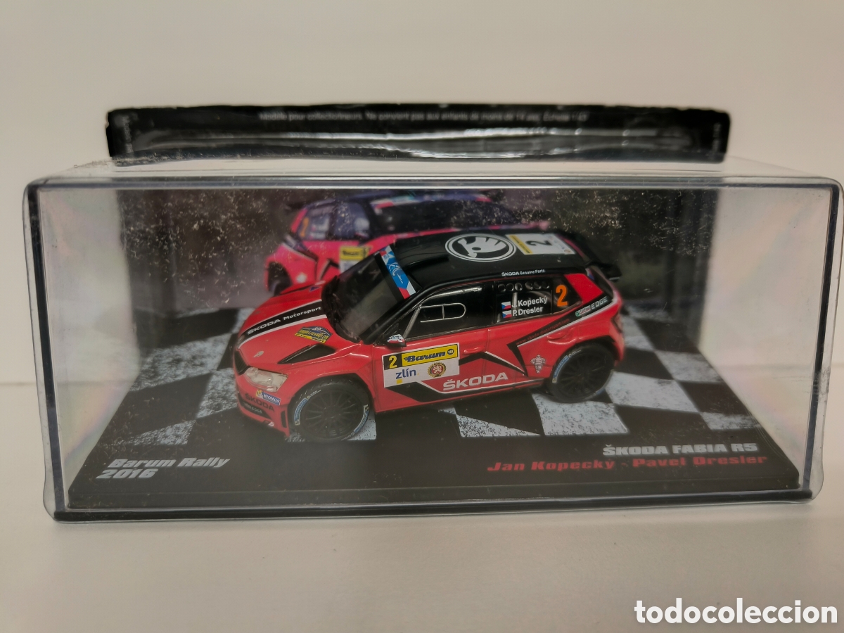 Coleccionismo: Skoda Fabia RS Barum Rally 1:43 altaya