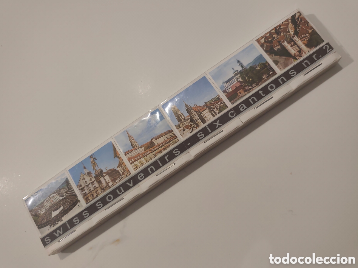 Coleccionismo: Caja de cerillas antigua Swiss Souvenirs Six Cantons Nr. 2 &ndash; Suiza &ndash; colecci&oacute;n