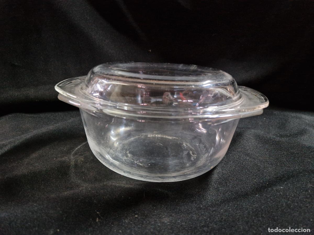 Coleccionismo: BONITA RECIPIENTE DE CRISTAL. MEDIDA 25*20