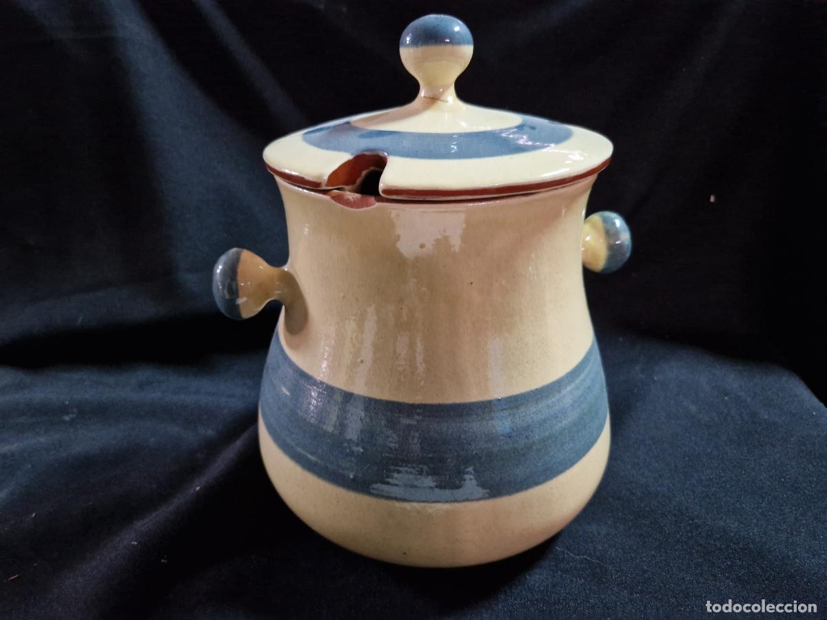 Coleccionismo: BONITA OLLA VINTAGE DE CERAMICA.MEDIDA 15*15