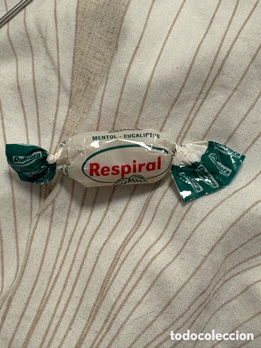 Coleccionismo: T&iacute;tulo: Caramelo Bals&aacute;mico Respiral &rdquo;Dulciora&rdquo; Original (D&eacute;cada de 1980).