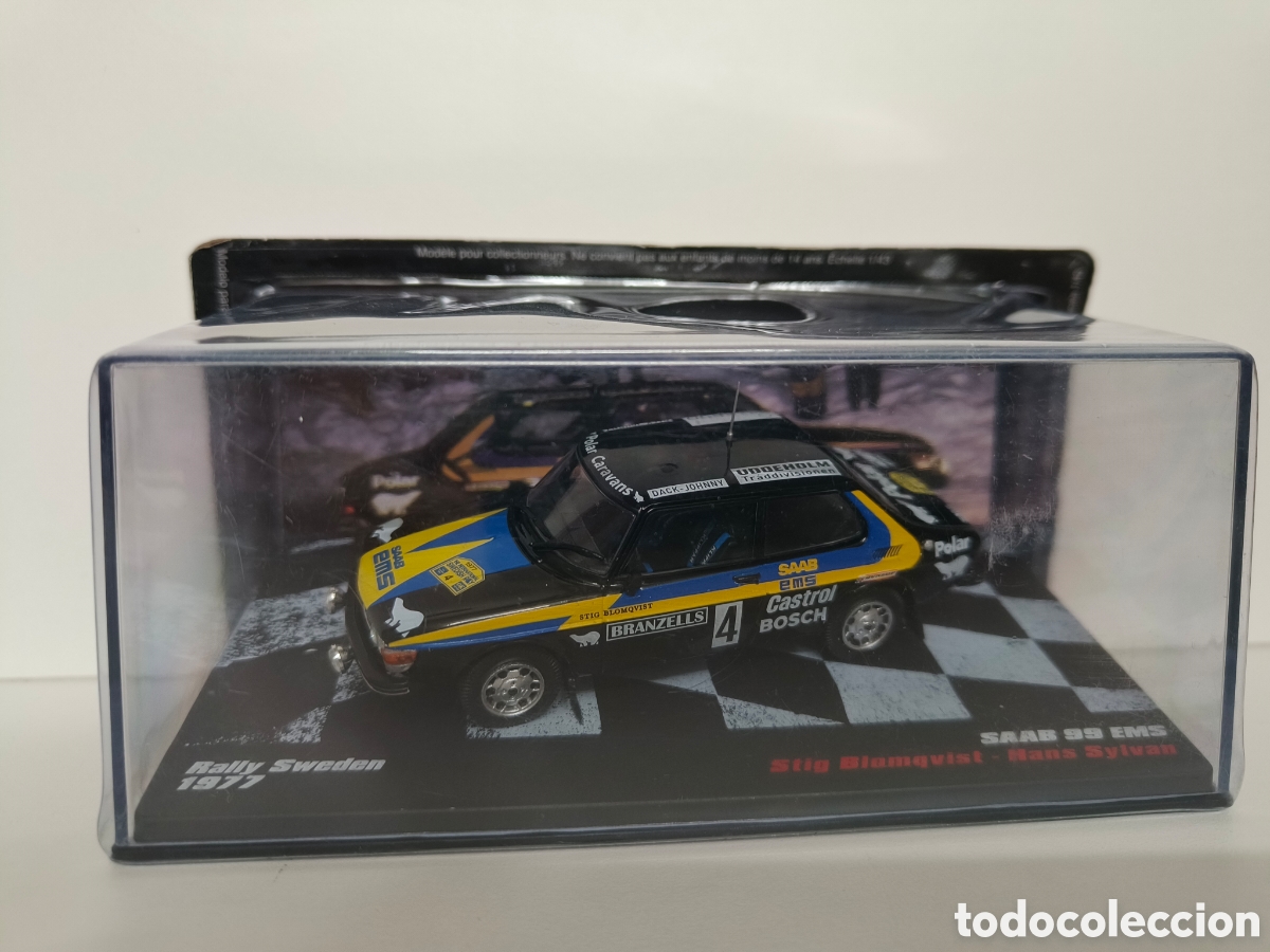 Coleccionismo: Coche Rally SAAB 99 EMS 1:43
