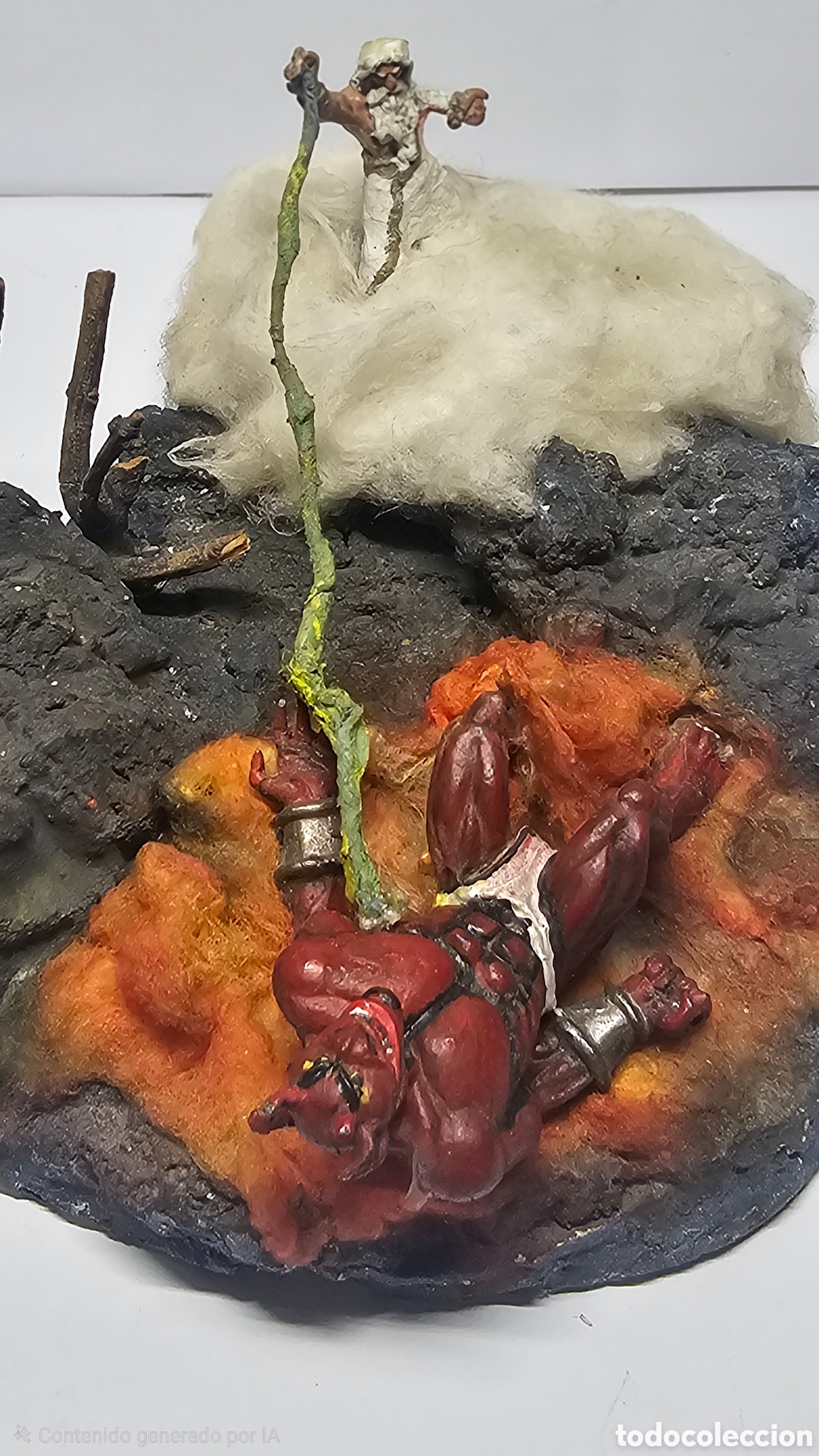 Coleccionismo: Diorama dios y demonio - Foto 4
